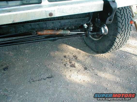 i did get the power steering leak fixed. it would start small