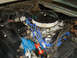 1992 Ford Crown Victoria - Close-up view of an engine bay, showing various components and wiring.