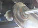 1996 Ford Bronco - Suspension component detail, likely part of a lift installation.