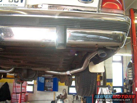Double exhaust - Stock for 5.0