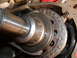 1991 Ford Bronco - Engine timing chain and gears are visible in this close-up mechanical view.