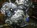 1996 Ford Probe - Close-up view of an engine's timing belt system, showing various pulleys and the water pump assembly.