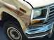 1986 Ford Bronco - The fender was rubbing on the tire so we used a come along to get it out of the way.