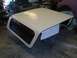 1978 Ford Bronco - A white Ford Bronco hardtop is shown in a garage, with text on the rear window.