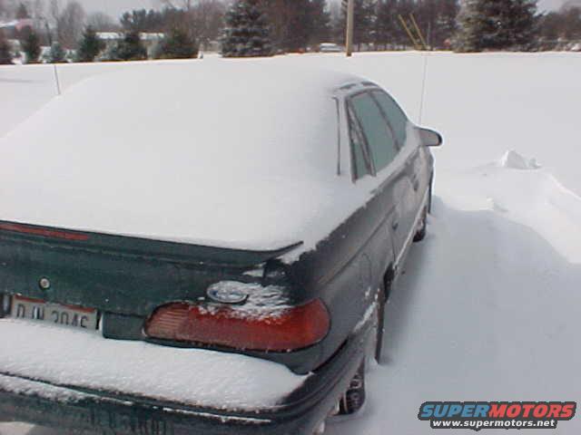 Passenger side of the car
