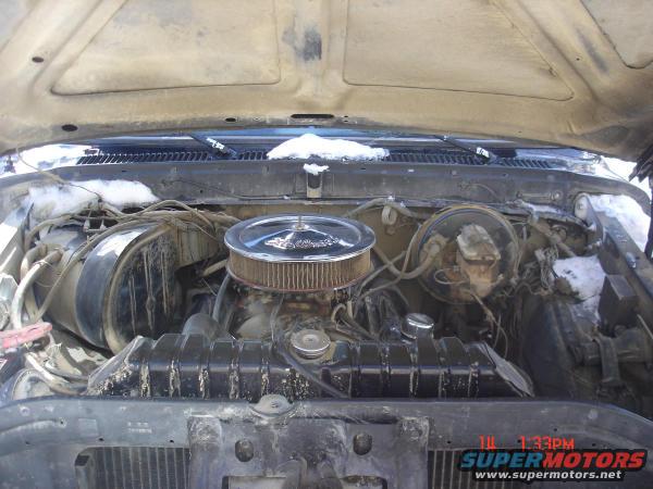 Rebuilt 351 about 30,000 ago, see the new oversided radiator