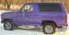 1984 Ford Bronco - just a different view of the purple beast.