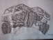 1989 Diahatsu Rocky - My drawing of the Rocky