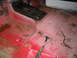 1979 Ford Bronco - carpet and pad pulled