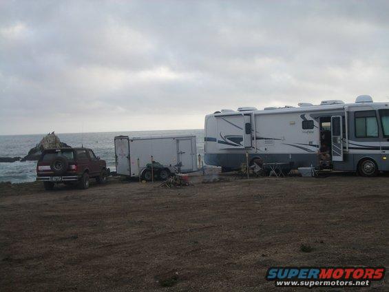 Here was our camp for 4 days or so.  After memorial day everyone bailed out and we had the place mostly to ourselves!