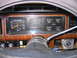 1984 Ford F-350 - The interior of a 1984 Ford F-350 shows its dashboard with a speedometer, fuel, oil, temperature, and charge gauges.