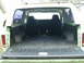 1979 Ford Bronco - Rear view of a light green 1978 Ford Bronco, showing the cargo bed and front seats.