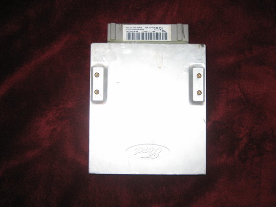 Ford A9L engine control module with visible text and Ford logo