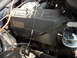 1992 Ford Bronco - Detail of a Ford engine's intake manifold, showing various components and wiring.