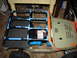 1984 Ford Bronco - This RC vehicle chassis has a custom roll cage and exposed battery pack.