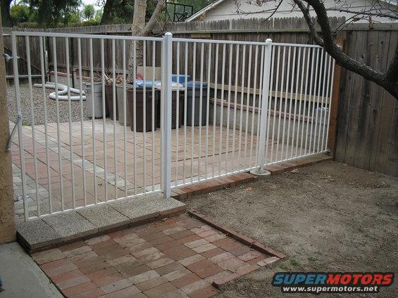 fence and brick from Golds
