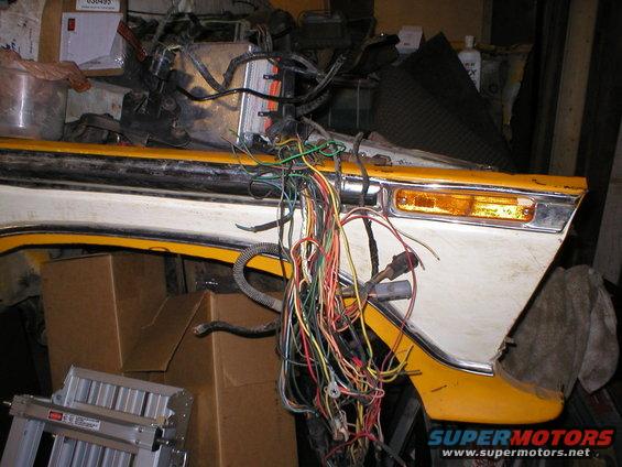 p1010054.jpg The spaghetti mess you see here is what I need to "integrate" into the Bronco, along with the fuel system & charging system.