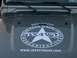 2004 Jeep Wrangler - The hood of a Jeep features a large decal for the Texas Four Wheel Drive Organization and the website jeepforum.com.