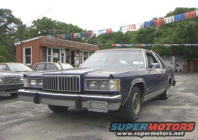 1984 Mercury Grand Marquis