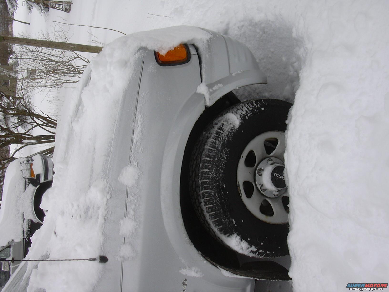 snow wheeling