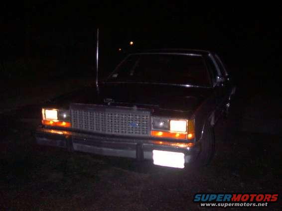 Front pic, regular lights.
