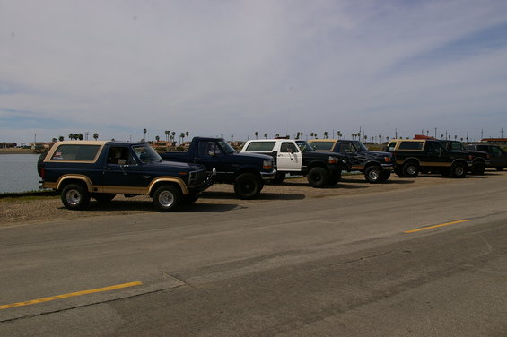 All lined up at the WW II Museum