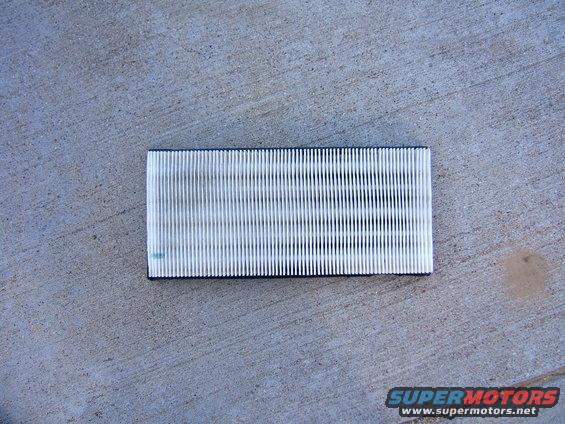 old air filter...still pretty clean