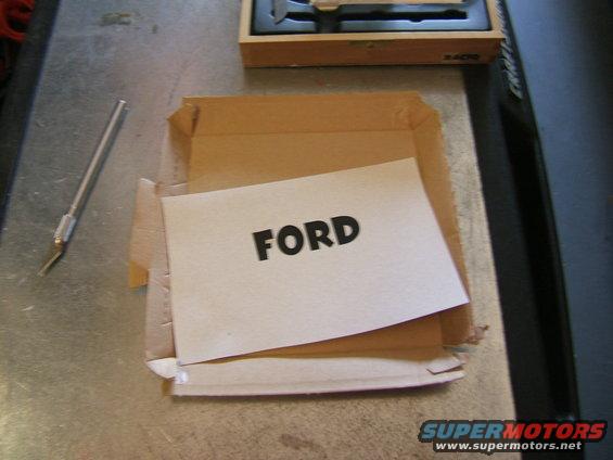 ford stencil