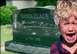 1998 Ford Crown Victoria - A child cries next to a gravestone that reads "SANTA CLAUS" and "1836-2000".