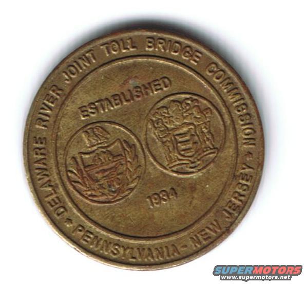Comm barry bridge token... rare?? dunno....not sure if they are still used... 
