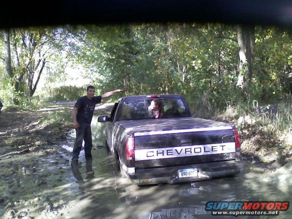 Steve and Ashley with the Chevy 1500