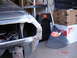 Right Side of tail light panel with old filler removed.View 2