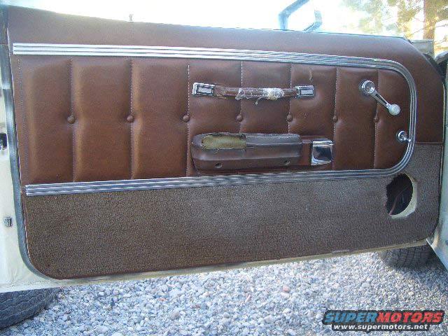 Driver's door before....