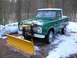 1968 Ford Bronco - my yard plow