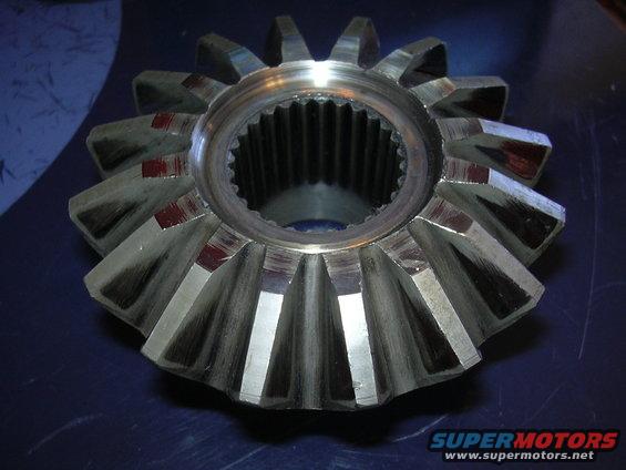 Ring gear with 12 teeth and splined center