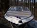 1985 Ford Bronco - Boat was just uncovered from the winter, thats why its a little dirty. Has a Mercury Force 70 motor on the back.