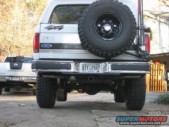 96 Ford bronco dual exhaust #1