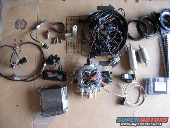 Holley commander 950 Pro with wideband kit