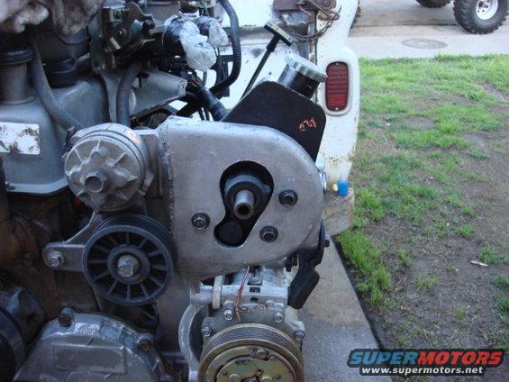 sagniawnew11.jpg here is the new P/S pump in place. this stuff cleaned up real good.