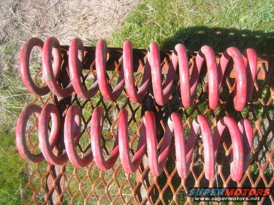 Long red painted