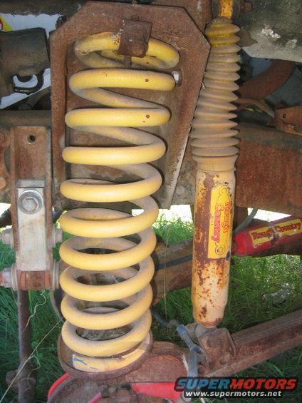 Yellow powder coated, dr. side