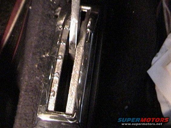 close-up of automatic transmission shifter with P, R, N, D, 2, 1 markings