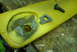 1993 Ford Bronco - This image shows a disassembled interior component, likely an armrest, with its associated hardware.