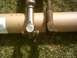 1990 Chevrolet Blazer - Comparison of a new and old drive shaft, with a SuperMotors logo visible.