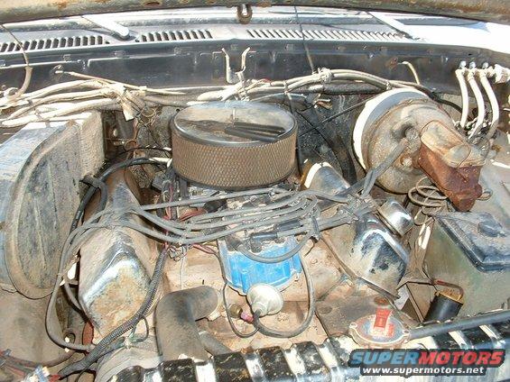 what my engine looked like after wheelin in rausch creek