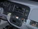 2000 Ford Crown Victoria - The dashboard of a 2000 Ford Crown Victoria is shown with the radio and surrounding trim removed.