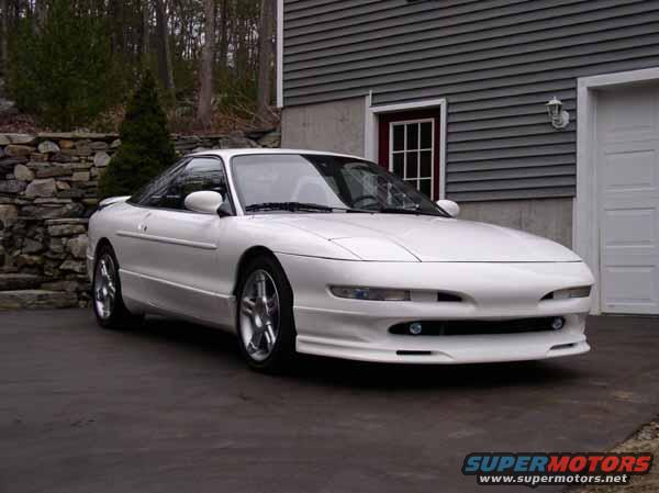 White 1996 Ford Probe GT parked in driveway
