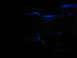 1995 Ford Thunderbird - Blue ambient lighting installed under the dashboard of a 1995 Ford Thunderbird.