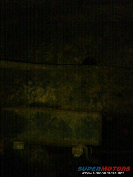 tcase lowering... camera pic at night.. bad shot