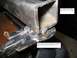 1979 Ford Bronco - the original seat mounting bracket was at an angle, so I made a couple relief cuts and bent it flat. Welded the .188 wall tubing to it.
